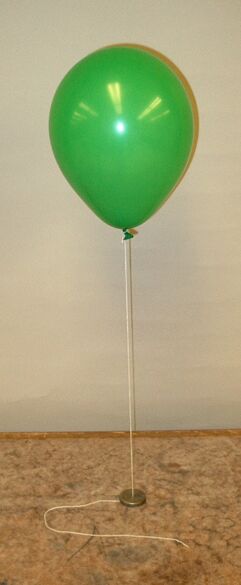 Helium-filled balloon