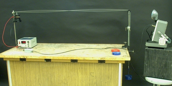 Standing waves on cord