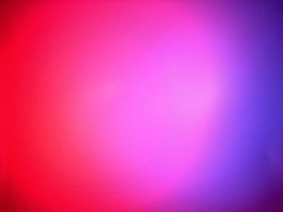 Red + blue (white - green) to give magenta