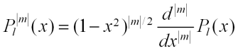 Legendre functions in terms of the polynomials
