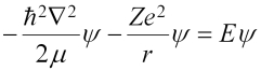 Schroedinger equation 2