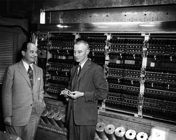 von Neumann, Oppenheimer, and IAS computer
