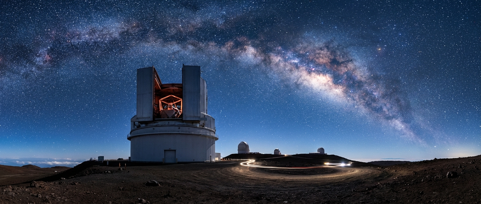 Observatory under the Milky Way
