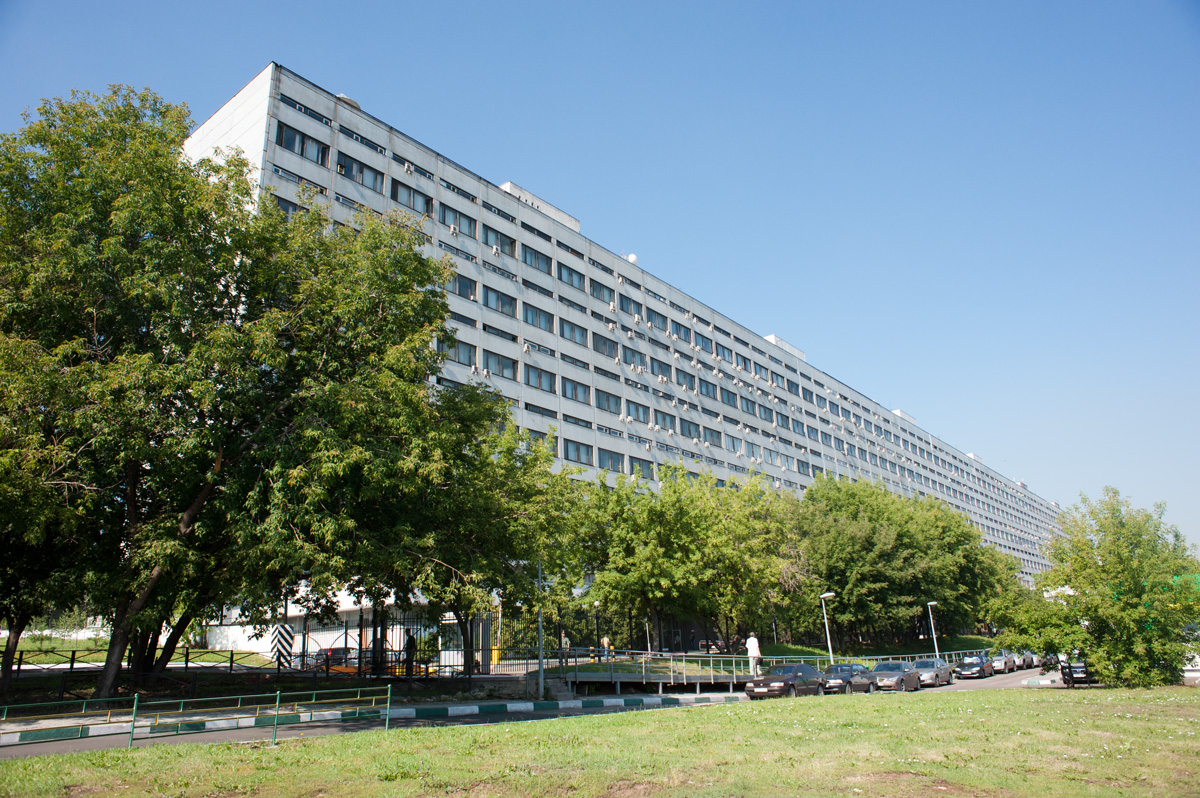 Building of the
      Astro-Space Center in Moscow